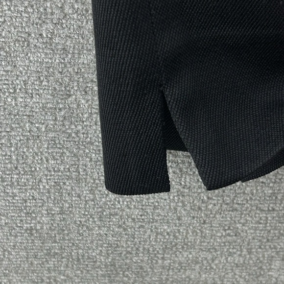 Theory Pants Women Size 4 Wool Blend Black Casual - Picture 3 of 10